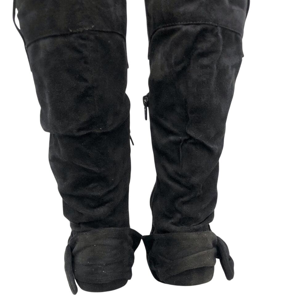 Cato Black Suede Boots 9M - Picture 2 of 16